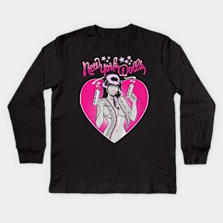 Ny Punk Rock Band Perfect Gift Kids Long Sleeve T-Shirt